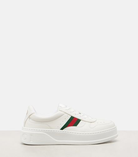 Sneakers New Chunky B aus Leder - Gucci - Modalova