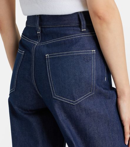 Jeans a gamba larga Monogram - Tory Burch - Modalova
