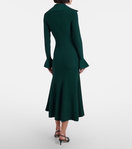 Midikleid aus Rippstrick - Self-Portrait - Modalova