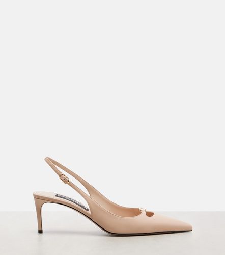 Lollo DG leather slingback pumps - Dolce&Gabbana - Modalova