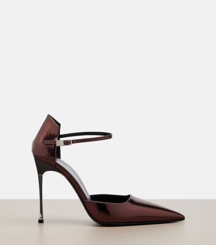 Bombshell metallic leather pumps - Gucci - Modalova