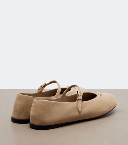 Prada Ballerine Mary Jane in suede - Prada - Modalova