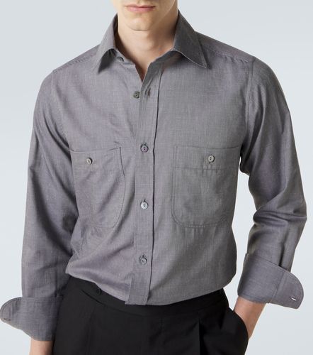 Stòffa Camicia in cotone e seta - Stoffa - Modalova