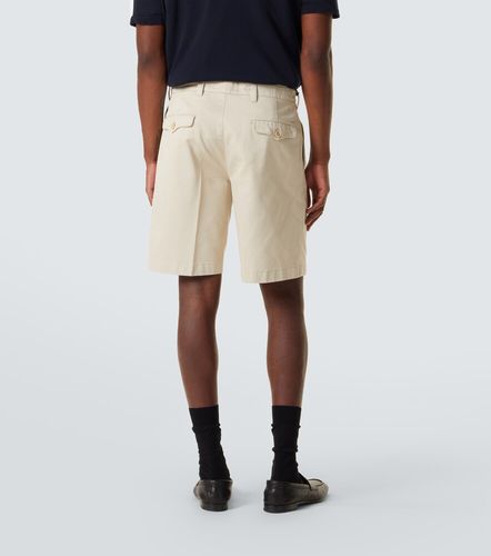 Prada Bermuda in cotone con pince - Prada - Modalova
