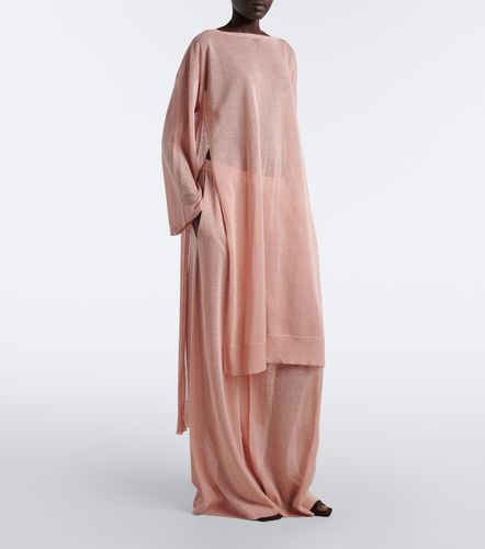 Alaïa Gestrickter Kaftan aus Leinen und Seide - Alaia - Modalova