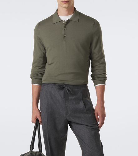 Canali Virgin wool polo sweater - Canali - Modalova