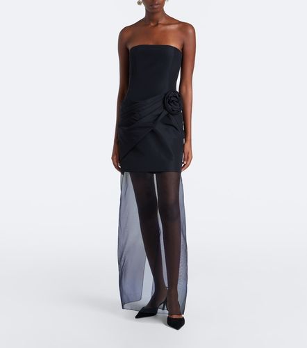 Abito lungo bustier in seta e organza - Carolina Herrera - Modalova