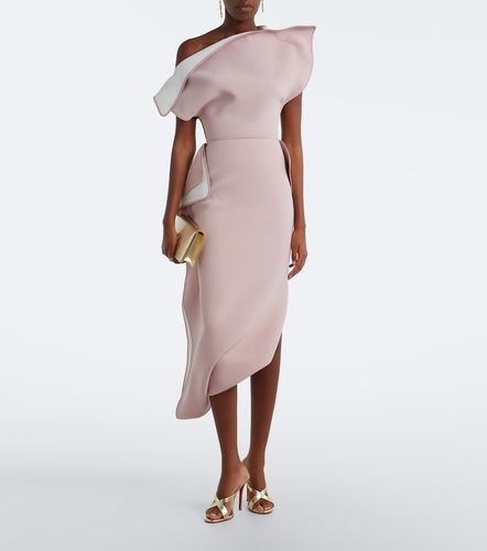 Invoke draped asymmetric midi dress - Maticevski - Modalova