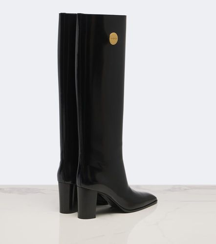 Louis leather knee-high boots - Saint Laurent - Modalova