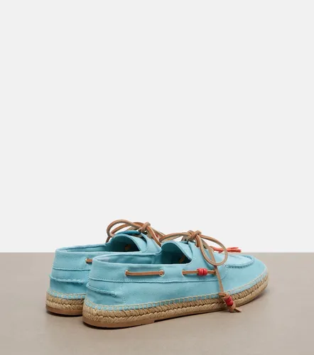 Seafarer beaded suede espadrilles - Aquazzura - Modalova
