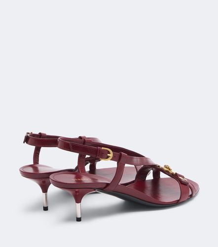 Versace Marisa leather sandals - Versace - Modalova