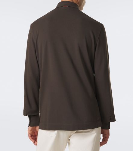 Zegna Polo in piqué di cotone - Zegna - Modalova
