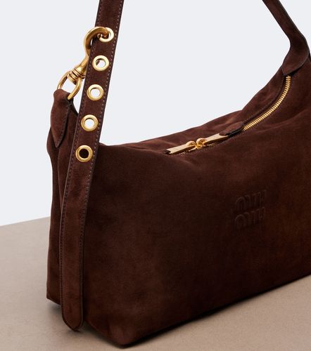 Spirit Medium suede shoulder bag - Miu Miu - Modalova