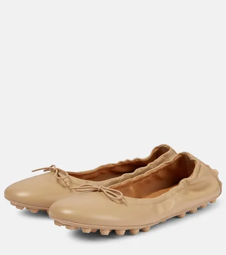 Tod's Bubble leather ballet flats - Tod's - Modalova