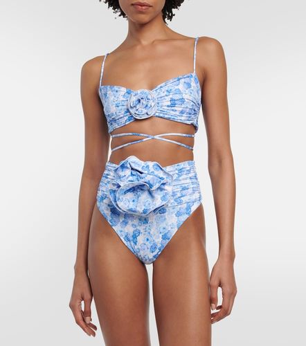 Magda Butrym Top de bikini floral - Magda Butrym - Modalova