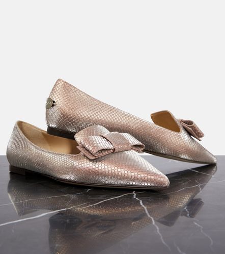 Gala bow-embellished ballet flats - Jimmy Choo - Modalova