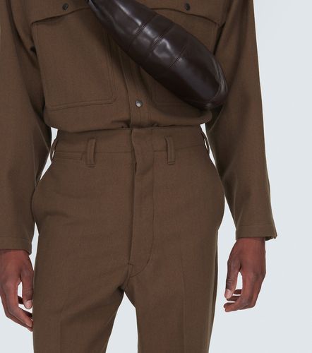 Pantaloni chino in lana e cotone - Lemaire - Modalova