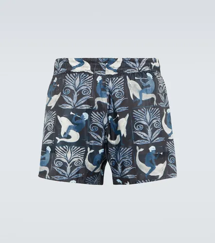 Commas Shorts de baño estampados - Commas - Modalova