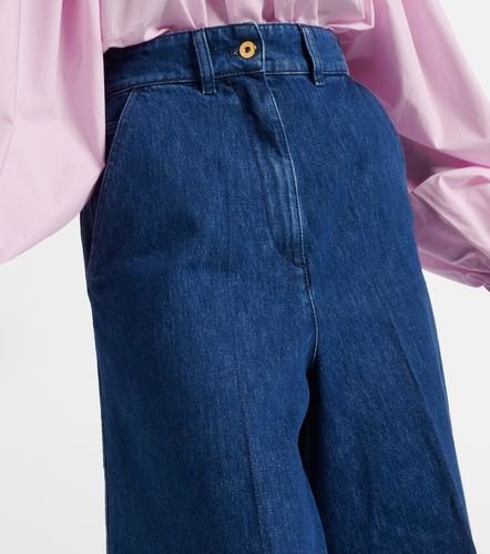 Jeans a gamba larga e vita alta - Patou - Modalova