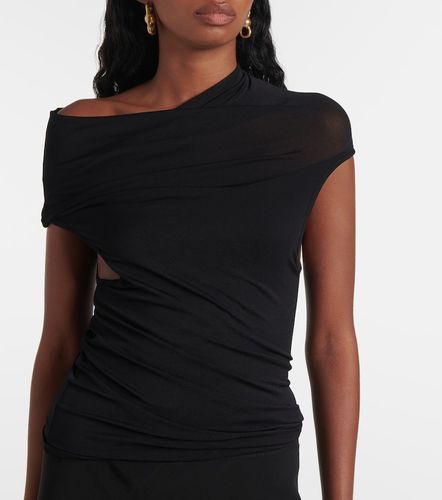 Rick Owens Draped jersey minidress - Rick Owens - Modalova