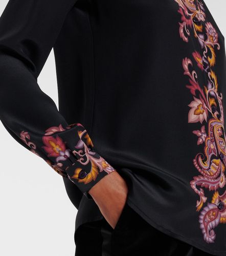 Etro Camisa de seda con paisley - Etro - Modalova
