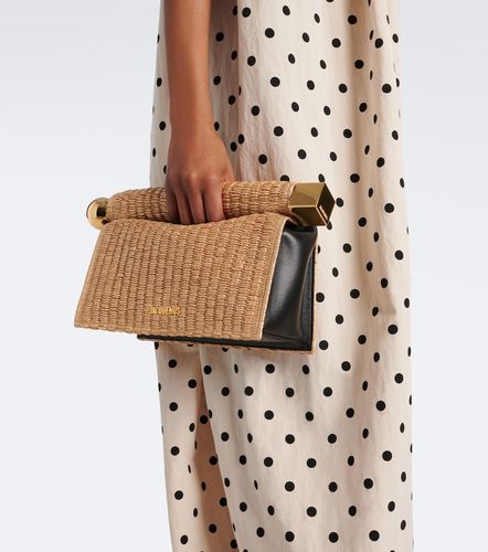 Clutch Rond Carré de efecto rafia - Jacquemus - Modalova