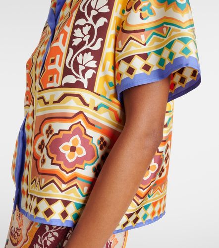 Etro Camicia in seta con stampa - Etro - Modalova