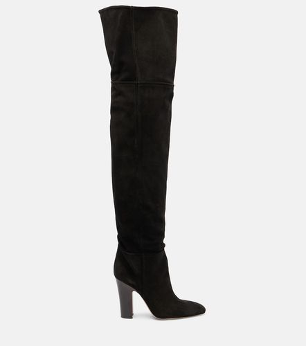 Overknee-Stiefel Lavinia aus Veloursleder - Paris Texas - Modalova