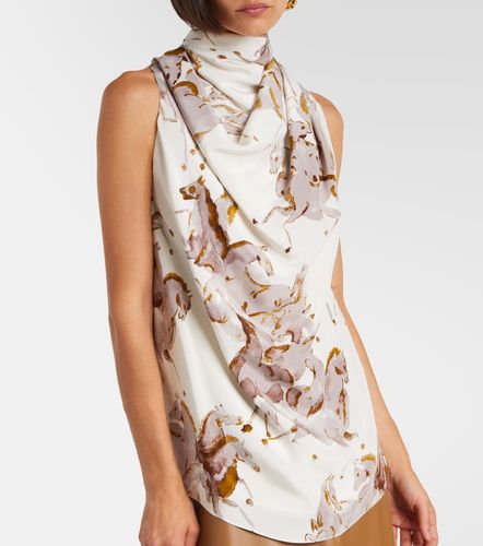 Top Sleary de seda drapeado - Altuzarra - Modalova