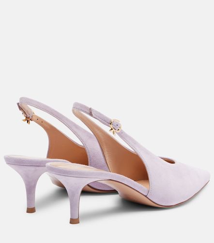 Robbie 55 suede slingback pumps - Gianvito Rossi - Modalova
