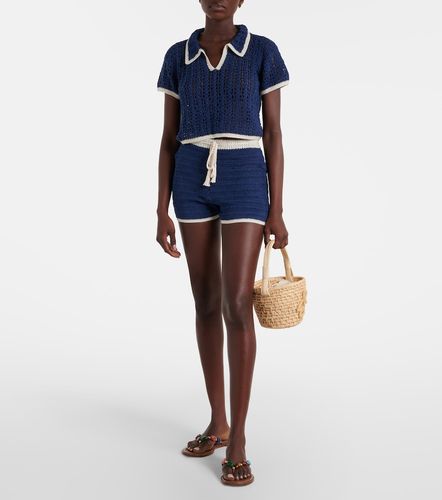 Shorts de croché de algodón - Anna Kosturova - Modalova