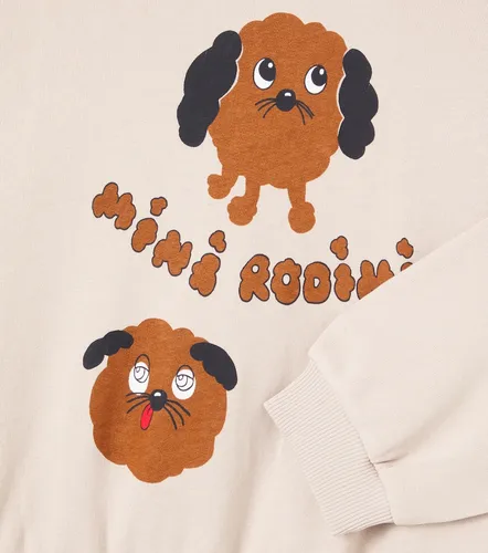 Sudadera Doggies de algodón estampada - Mini Rodini - Modalova