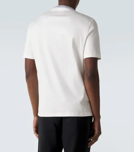 Printed cotton jersey T-shirt - Brunello Cucinelli - Modalova