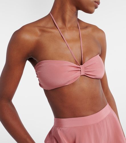 Top con cuello halter - Adriana Degreas - Modalova