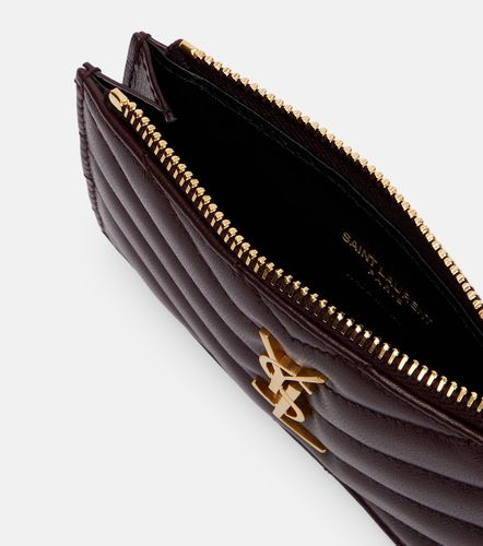 Tarjetero Cassandre de piel - Saint Laurent - Modalova