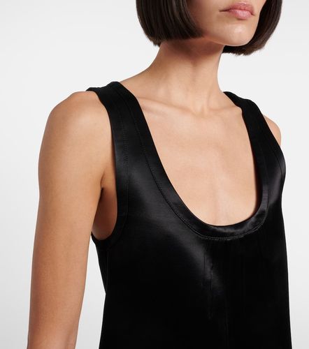 Saint Laurent Abito corto in satin - Saint Laurent - Modalova