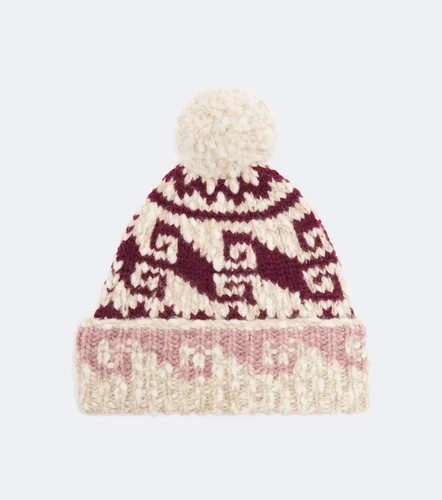 Jacquard wool and alpaca-blend beanie - Moncler Grenoble - Modalova