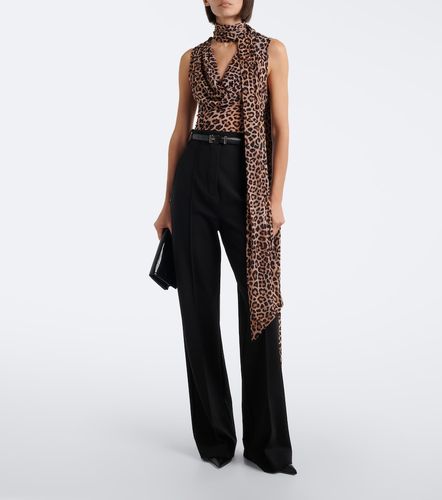 Top estampado con pañuelo - Blumarine - Modalova