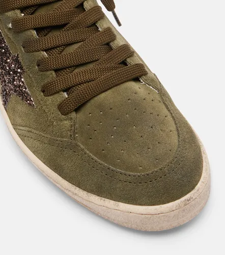 Ball Star glitter suede sneakers - Golden Goose - Modalova