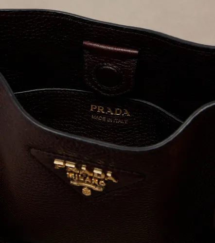 Prada Mini leather shoulder bag - Prada - Modalova