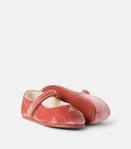 Bailarinas Mary Jane Ellaro de terciopelo - Bonpoint - Modalova