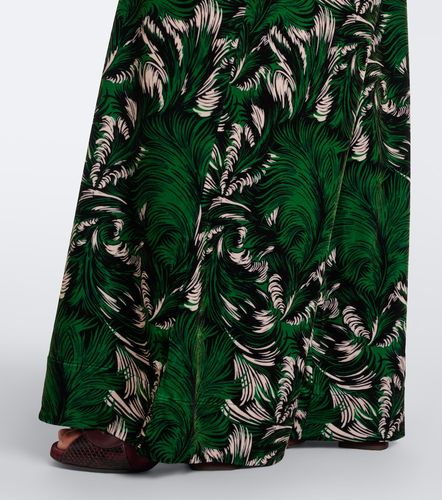 Printed jersey palazzo pants - La DoubleJ - Modalova