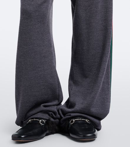 Gucci Wool-blend wide-leg pants - Gucci - Modalova