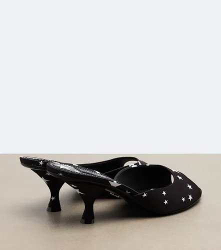 Dolce&Gabbana Printed satin mules - Dolce&Gabbana - Modalova