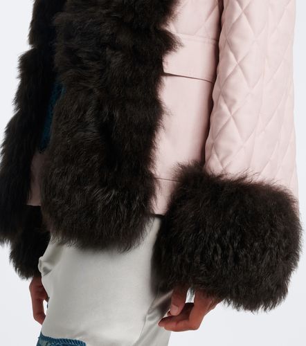 Steppjacke mit Shearling - Jacques Wei - Modalova