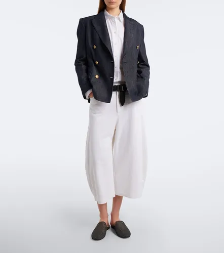 Cotton and linen culottes - Brunello Cucinelli - Modalova