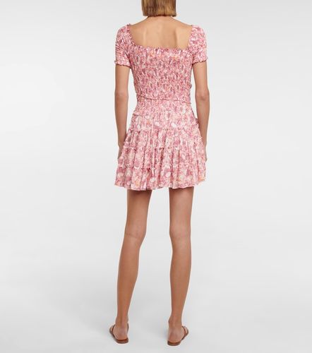 Soledad printed minidress - Poupette St Barth - Modalova