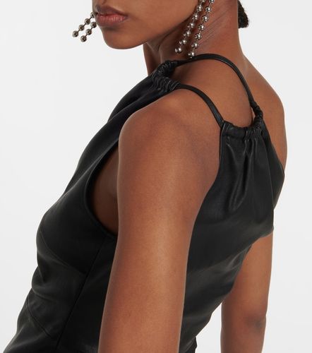Amiri Cutout leather top - Amiri - Modalova