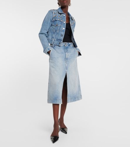 Khaite Charlene denim midi skirt - Khaite - Modalova
