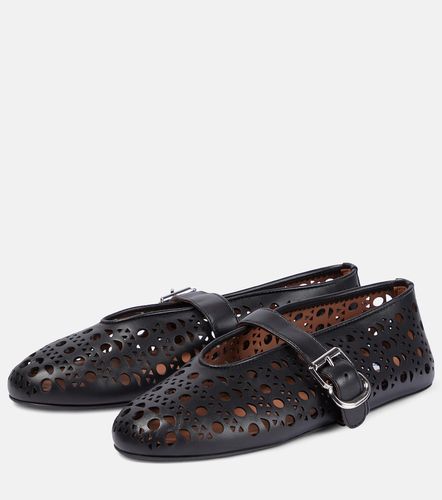 Alaia Vienne leather ballet flats - Alaia - Modalova